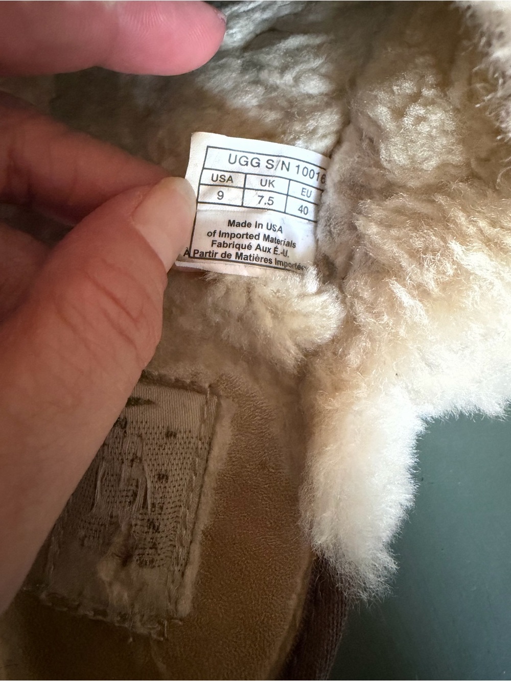 UGG scuffette slide slippers crochet tweed - Picture 8 of 9